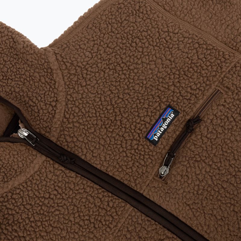 Fleecejacke für Damen Patagonia Retro Pile Hoody berm brown 3
