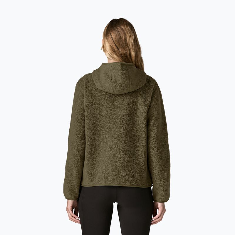 Fleecejacke für Damen Patagonia Retro Pile Hoody basin green 2