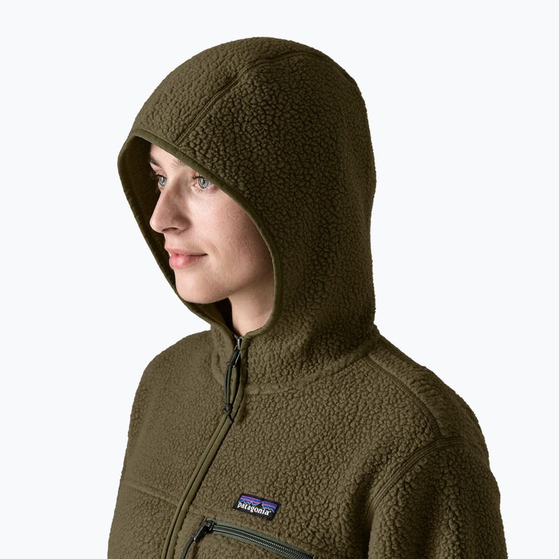 Fleecejacke für Damen Patagonia Retro Pile Hoody basin green 4