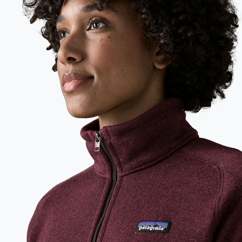 Damen-Trekkingsweatshirt Patagonia Better Sweater berry fig 6