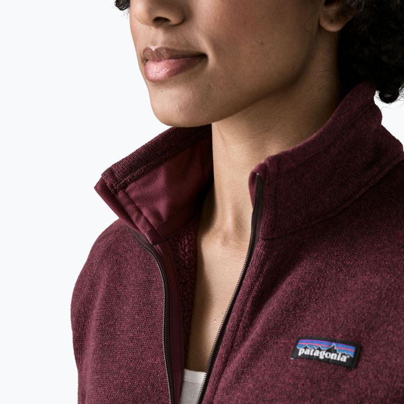 Damen-Trekkingsweatshirt Patagonia Better Sweater berry fig 7