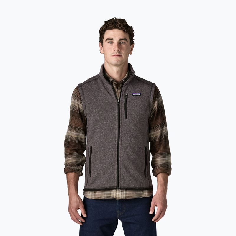 Herrenweste Patagonia Better Sweater may grey