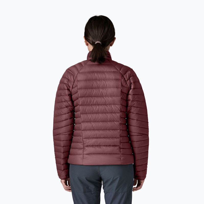 Damen-Daunenjacke Patagonia Down Sweater dark ruby 2
