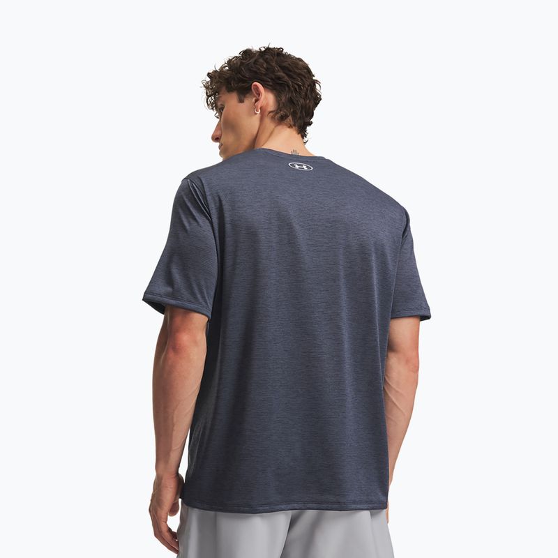 Trainings-T-Shirt Herren Under Armour Tech Vent midnight navy/white 2