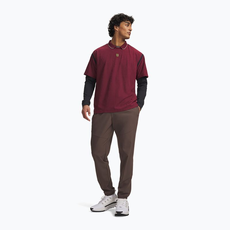 Herrenhose Under Armour Vibe Woven Jogger peppercorn/highland buff 2