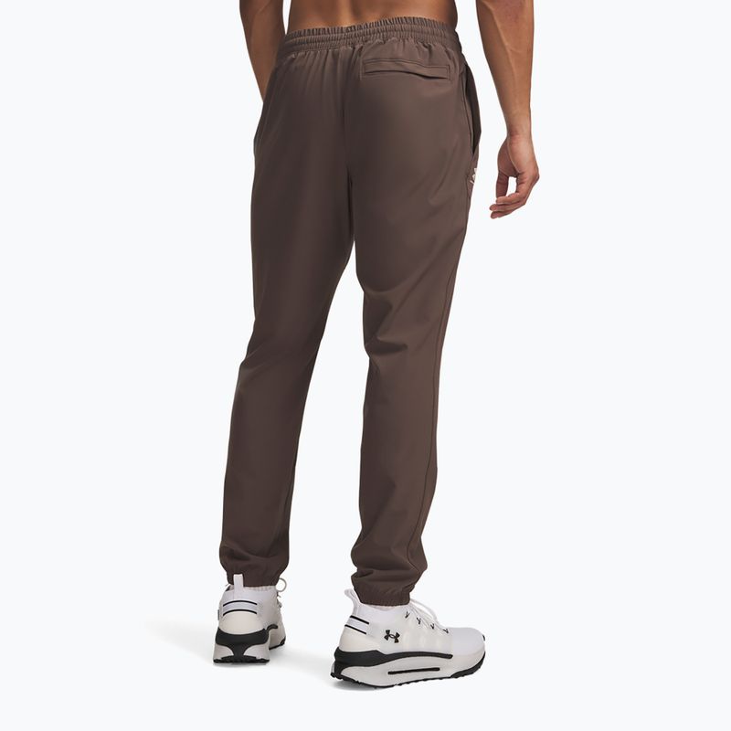 Herrenhose Under Armour Vibe Woven Jogger peppercorn/highland buff 3