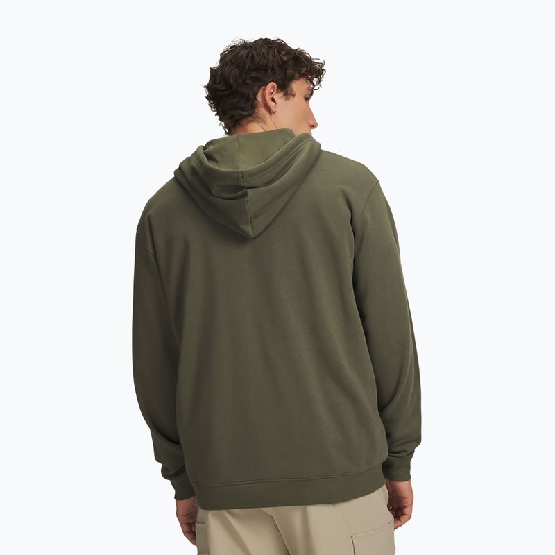 Herrenpullover Under Armour Rival Fleece Full Zip marine od green/white 2