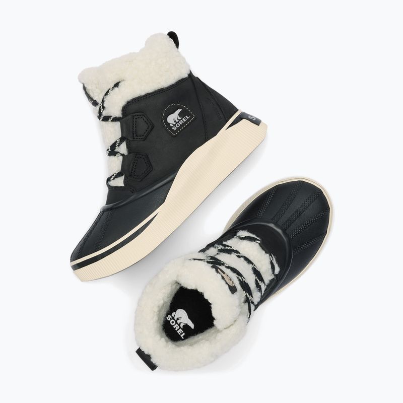 Damen-Schneestiefel Sorel Out N About IV Chillz Wp black/sea salt 7