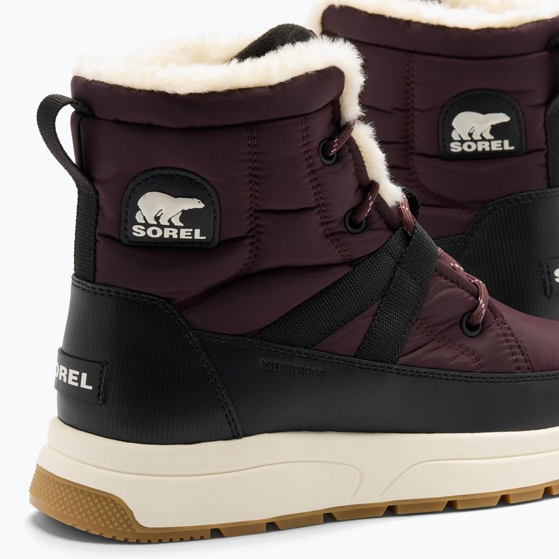 Damen-Schneestiefel Sorel Whitney III Mid Wp red lodge/black 8