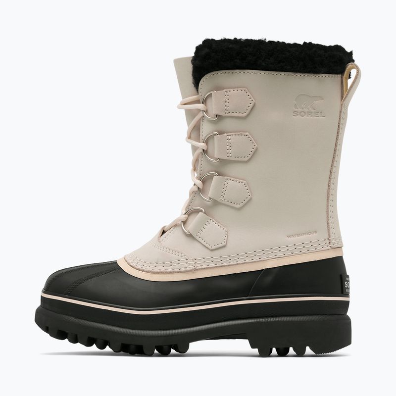 Damen-Schuhe Sorel Caribou chalk/black 3