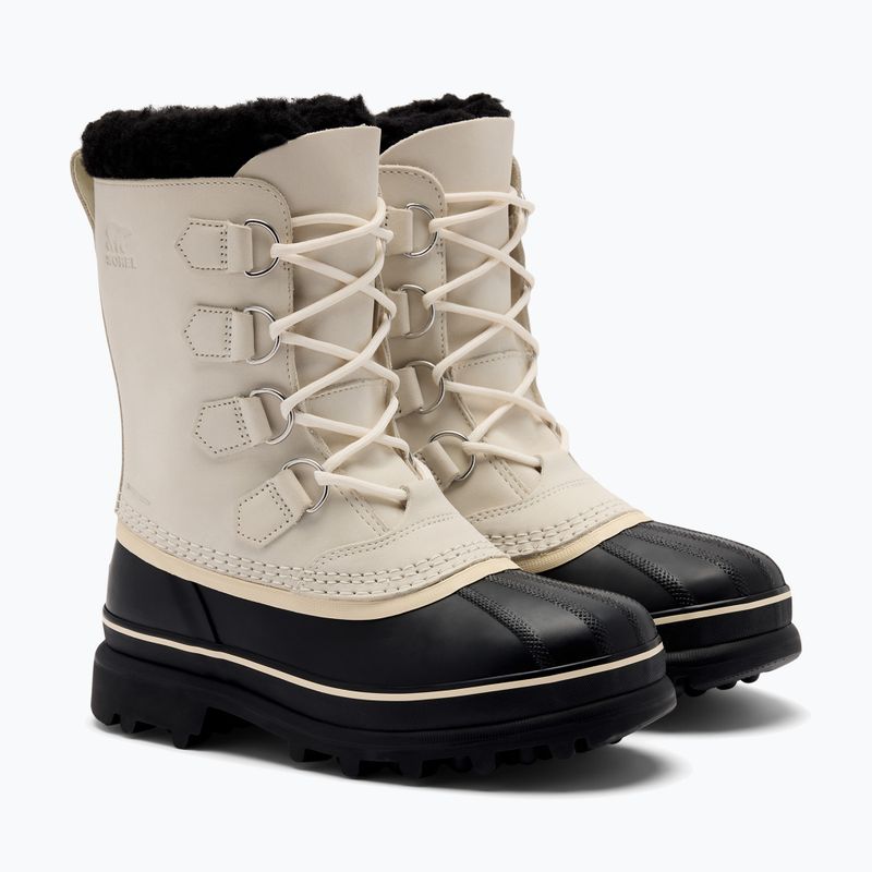 Damen-Schuhe Sorel Caribou chalk/black 4