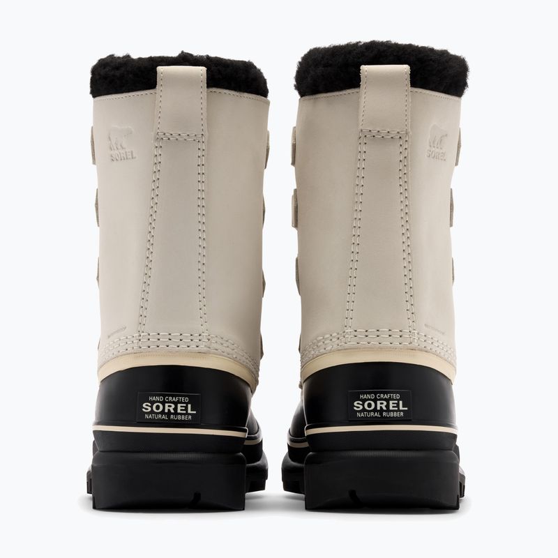 Damen-Schuhe Sorel Caribou chalk/black 5