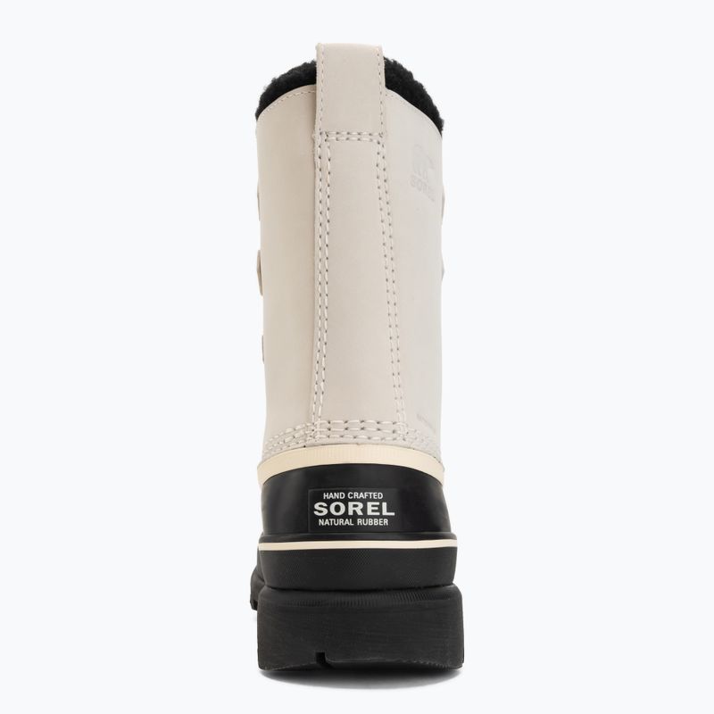 Damen-Schuhe Sorel Caribou chalk/black 6