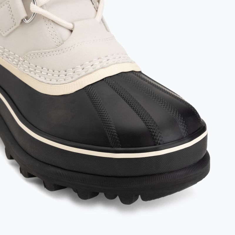 Damen-Schuhe Sorel Caribou chalk/black 7