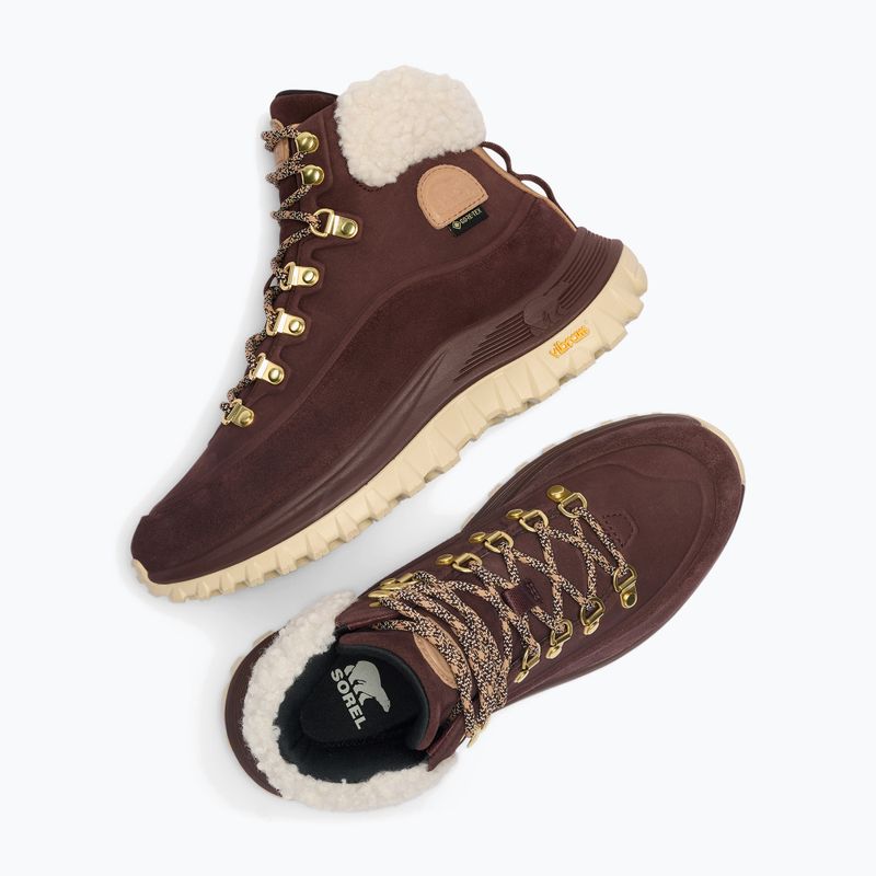 Damen-Schneestiefel Sorel Callsign Conquest red lodge/red 8