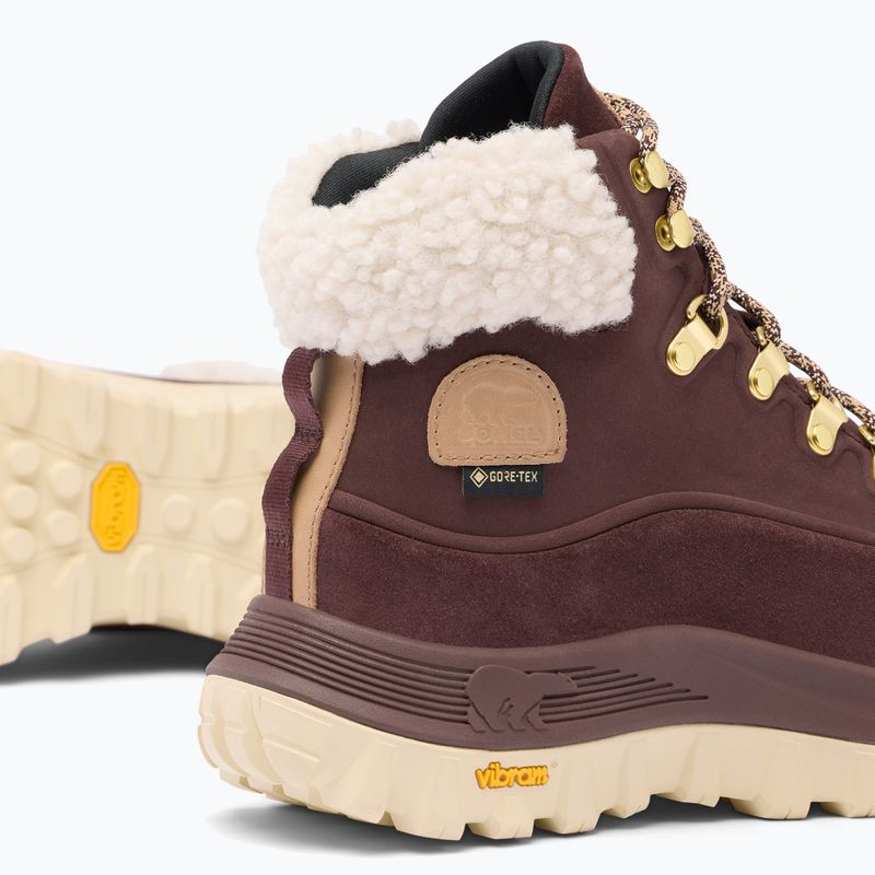 Damen-Schneestiefel Sorel Callsign Conquest red lodge/red 9