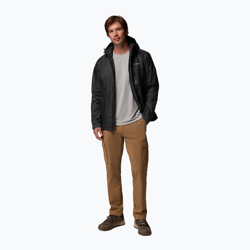 Herren-3-in-1-Jacke Columbia Pulaski III Interchange black 2