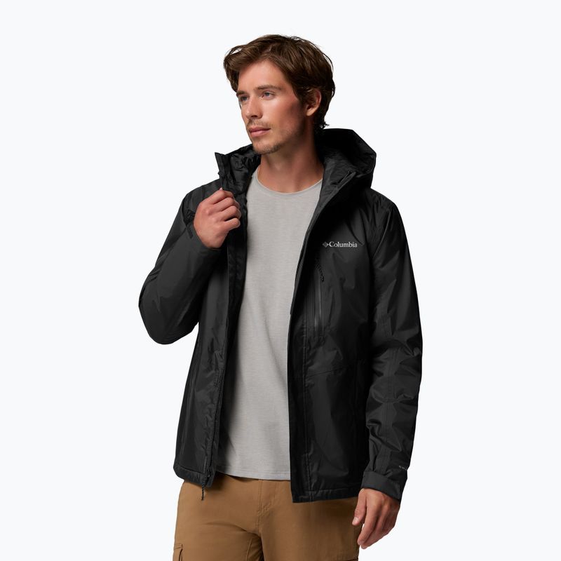 Herren-3-in-1-Jacke Columbia Pulaski III Interchange black 5