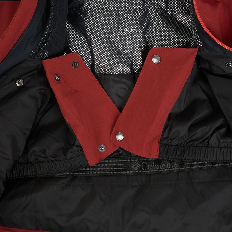 Herren-Skijacke Columbia Iceberg Point II red oxide/black 7