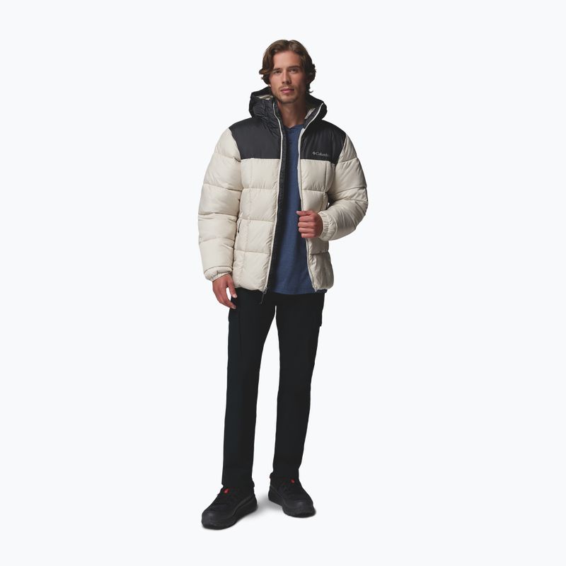 Gefütterte Herrenjacke Columbia Puffect IV Hooded dark stone/shark 2