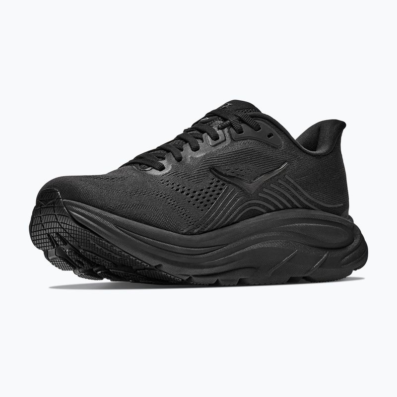 Laufpullover für Damen HOKA Clifton 11 Wide black/black 4