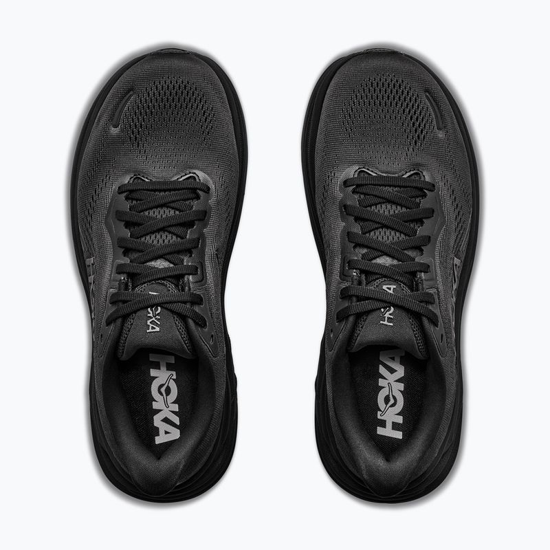 Laufpullover für Damen HOKA Clifton 11 Wide black/black 8