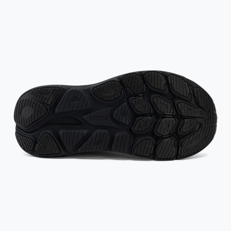 Laufpullover für Damen HOKA Clifton 11 Wide black/black 4