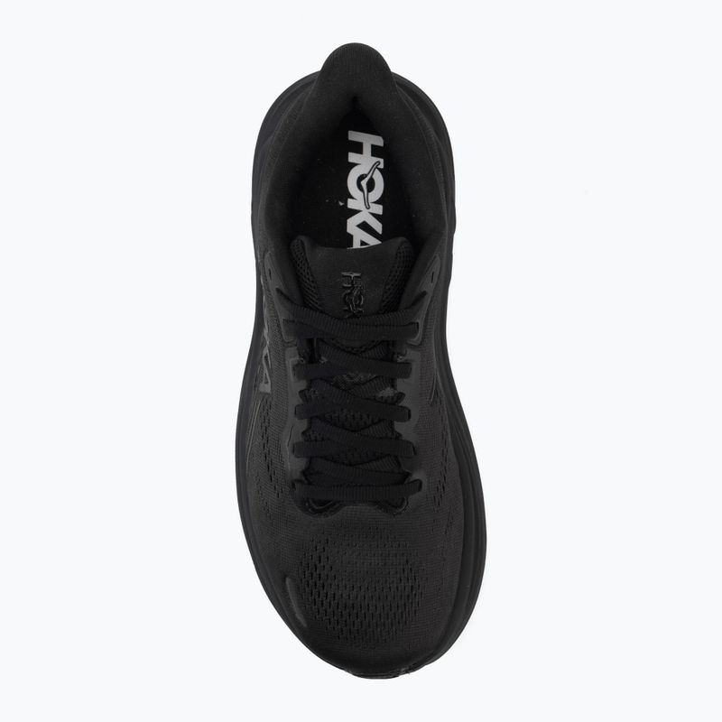 Laufpullover für Damen HOKA Clifton 11 Wide black/black 5