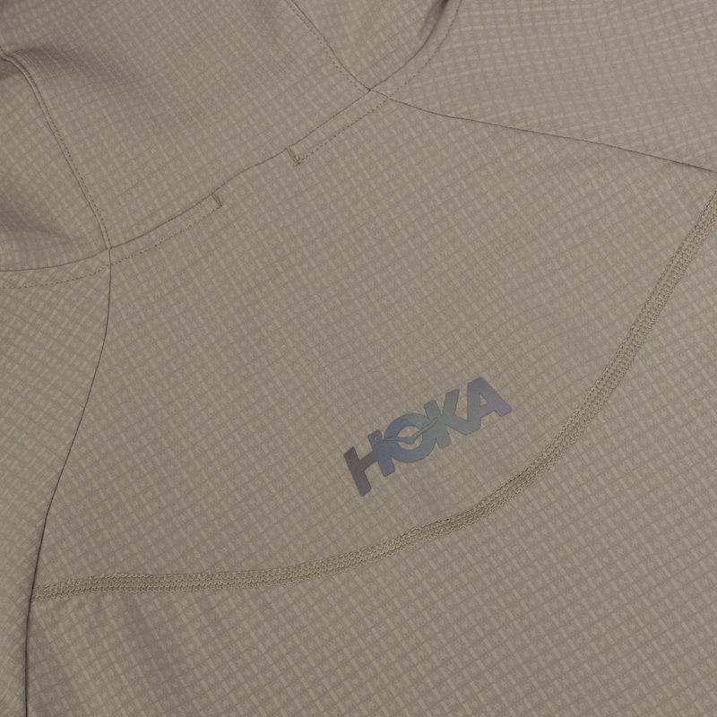 Laufjacke für Herren HOKA Sky Glow Half Zip pebble grey 4