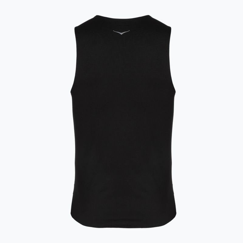 Herren-Laufshirt HOKA EveryRun Tank black 2