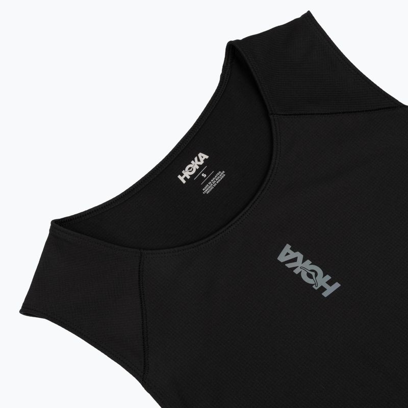 Herren-Laufshirt HOKA EveryRun Tank black 3