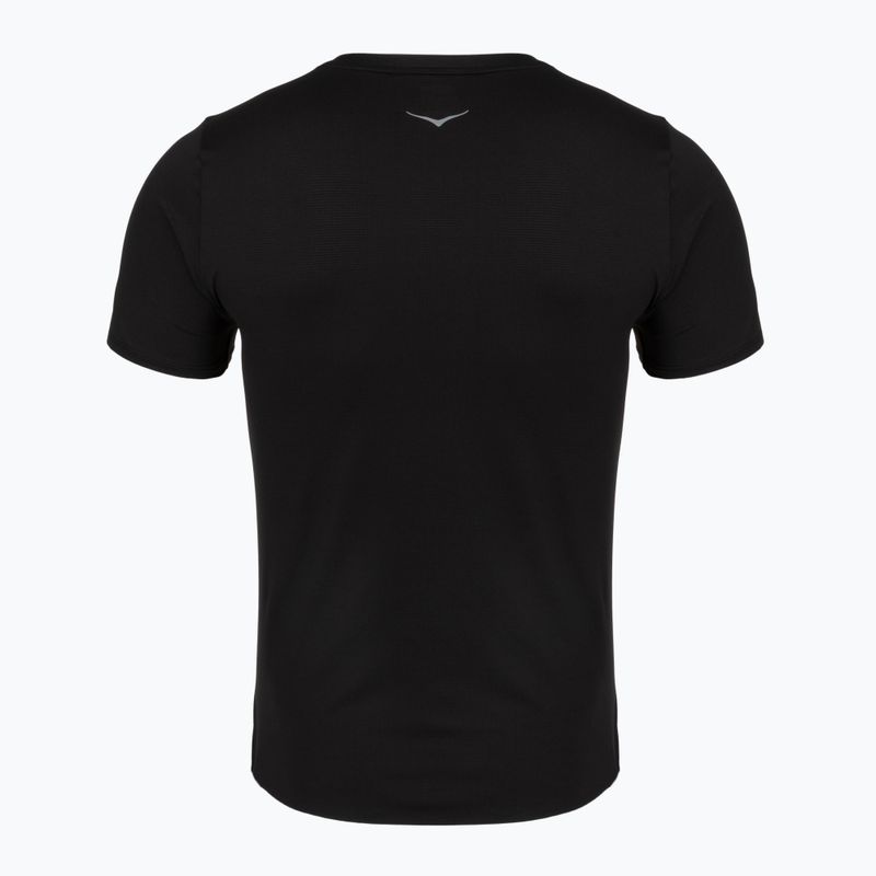 Herren-Laufshirt HOKA EveryRun Short Sleeve black 2