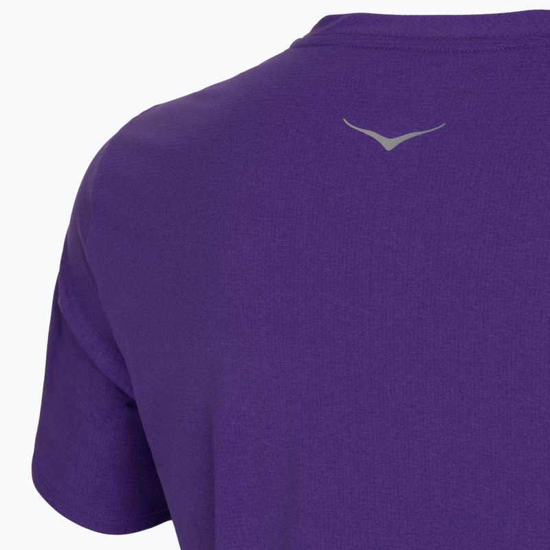 Herren-Laufshirt HOKA EveryRun Short Sleeve cosmic purple 4