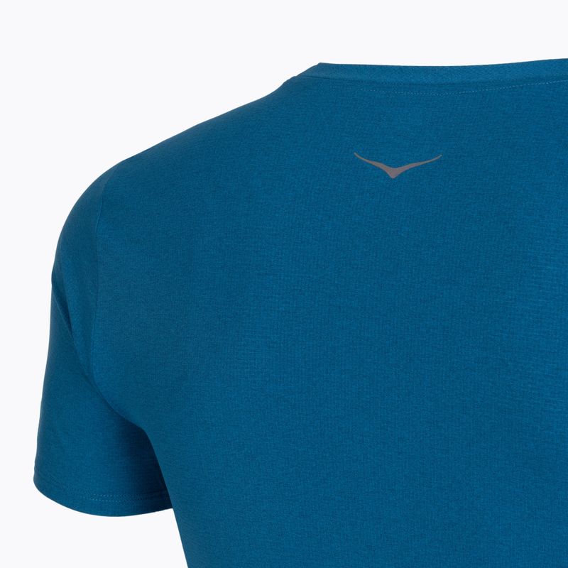 Herren-Laufshirt HOKA EveryRun Short Sleeve night glow blue 4