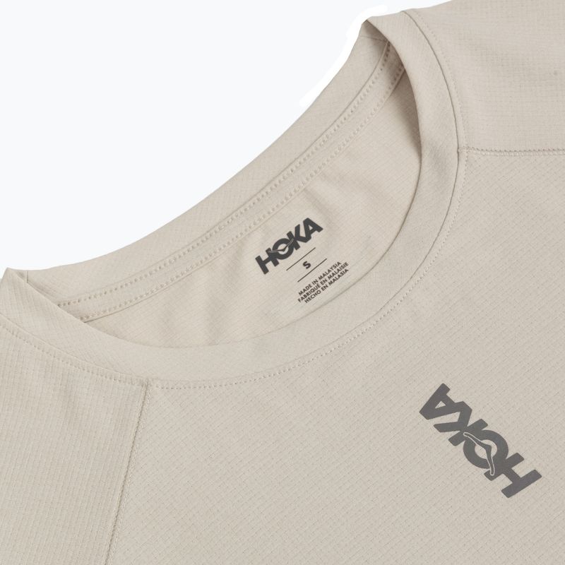 Herren-Laufshirt HOKA EveryRun Short Sleeve river rock grey 3