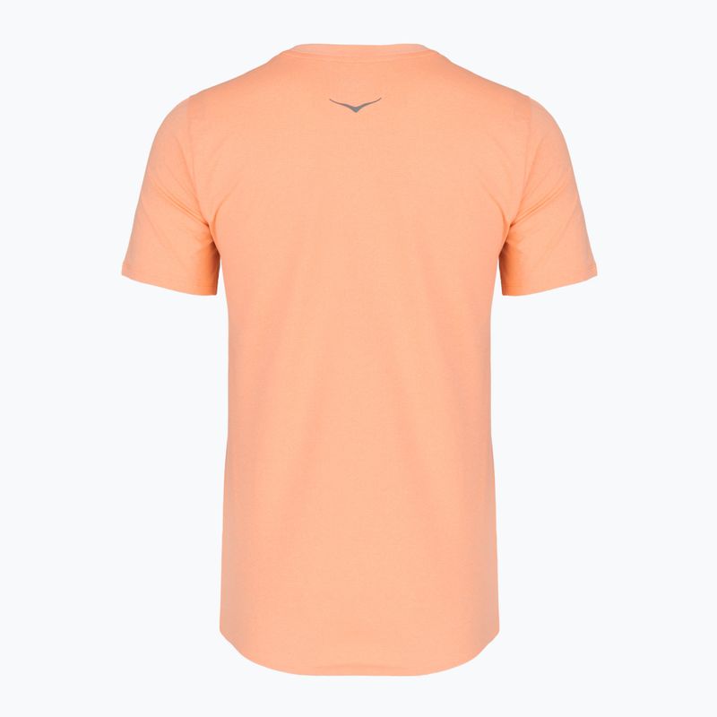 Damen-Laufshirt HOKA EveryRun Short Sleeve sunstone 2