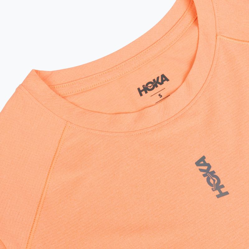 Damen-Laufshirt HOKA EveryRun Short Sleeve sunstone 3