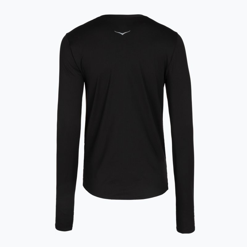 Damen-Laufshirt mit langen Ärmeln HOKA EveryRun Long Sleeve black 2