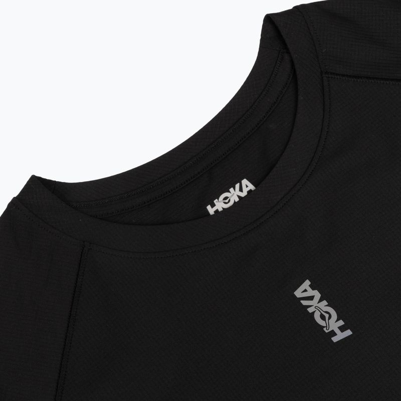 Damen-Laufshirt mit langen Ärmeln HOKA EveryRun Long Sleeve black 3