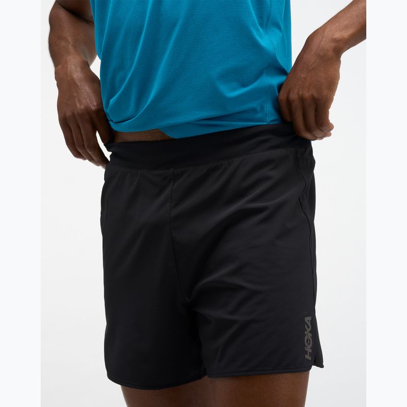 Herren-Laufshorts HOKA Glide Short 5" Brief black 6