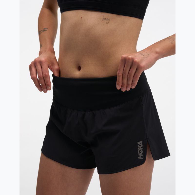 Damen-Laufshorts HOKA Glide Short 3.5" Brief black 4