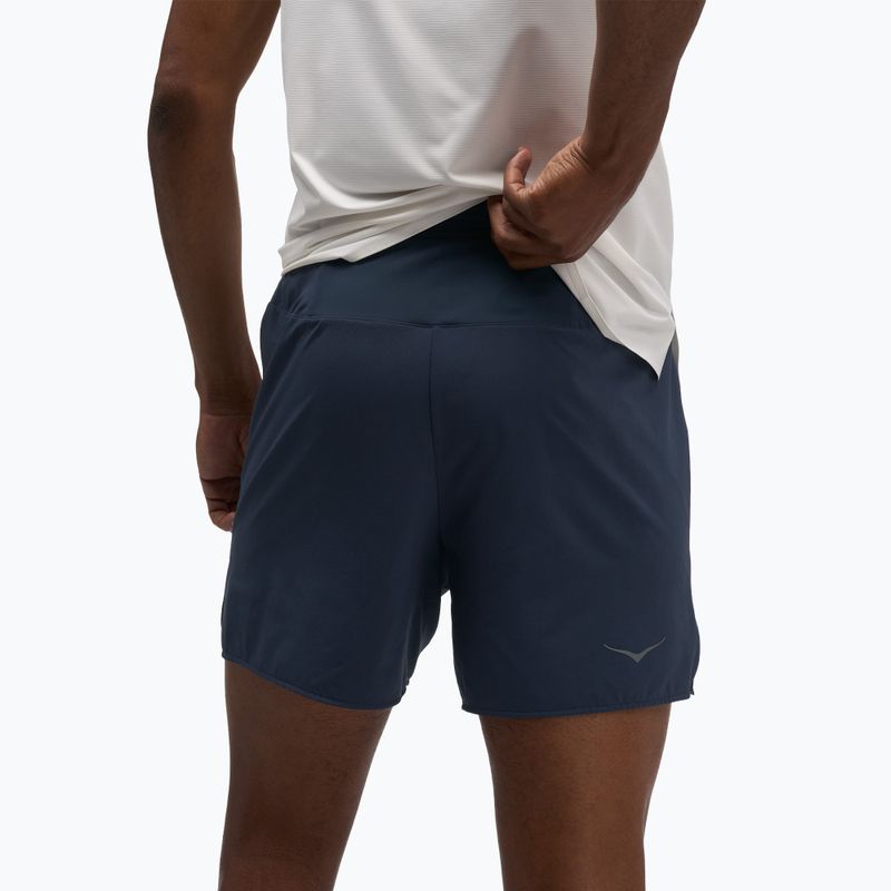 Herren-Laufshorts HOKA Glide Short 5" Brief varsity navy 3