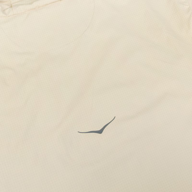 Damen-Laufjacke HOKA Skyflow Wind Jacket oat milk 4