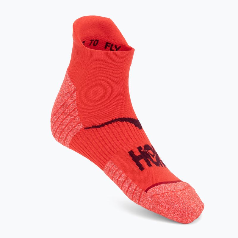 Socken HOKA No-Show Run Sock 3-pack egg yolk/cerise/virtual violet 2