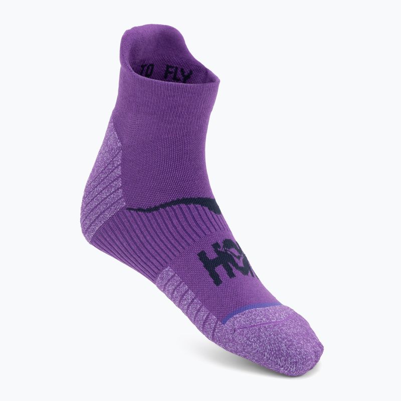 Socken HOKA No-Show Run Sock 3-pack egg yolk/cerise/virtual violet 3