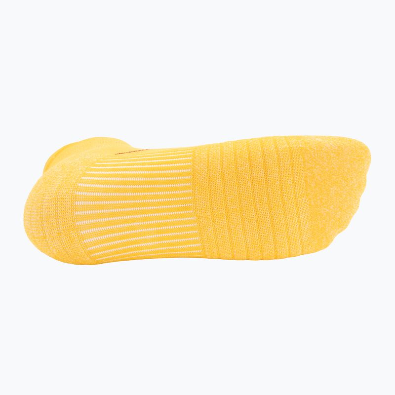 Socken HOKA No-Show Run Sock 3-pack egg yolk/cerise/virtual violet 7