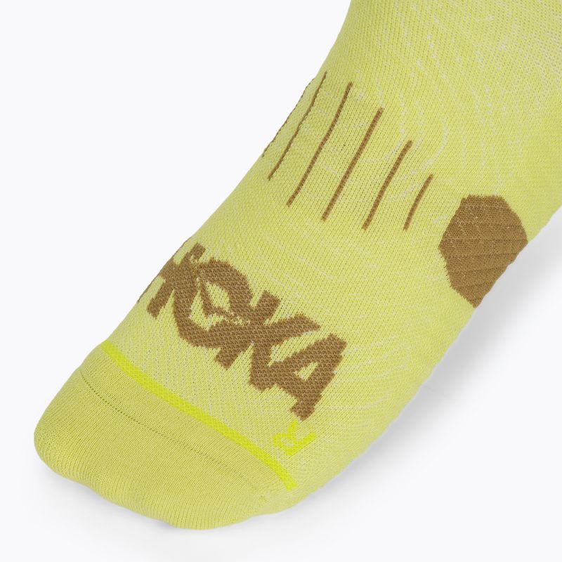 Socken Hoka Crew Run Sock 3-pack hoka citrus/pomelo yellow/mustard seed 6