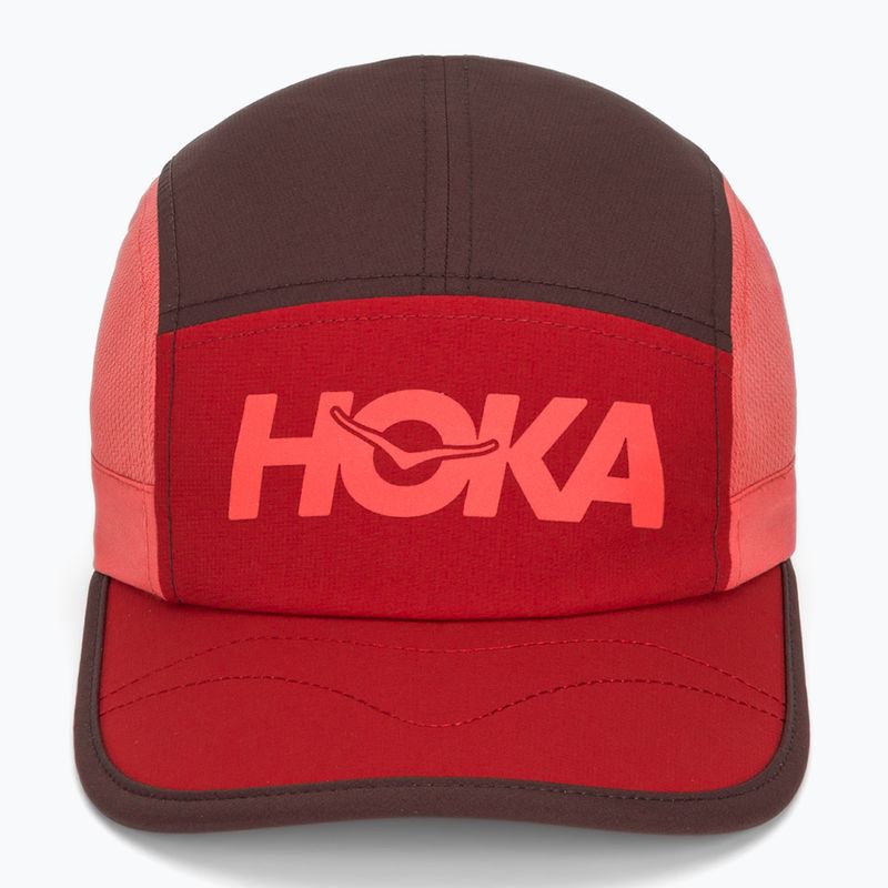 Basecap HOKA Run Hat deep mauve/red agate 2