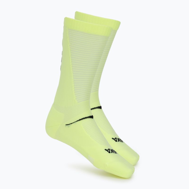 Herrensocken HOKA Race Day Crew Sock neon yuzu