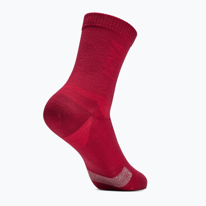 Socken HOKA Merino Crew Sock red agate 3